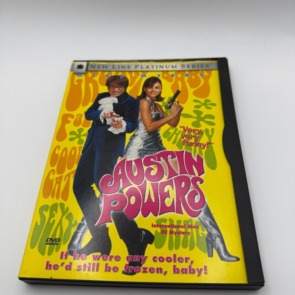 Austin Powers International Man of Mystery DVD New Line Platinum Mike Myers